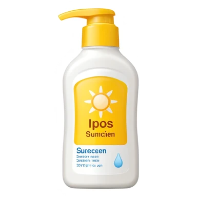 sunscreen sticker