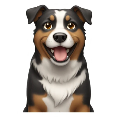 barking person sticker