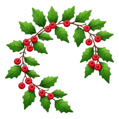 guirlande de noel sticker