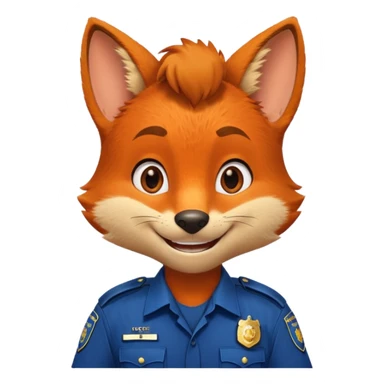 nick zootopia sticker