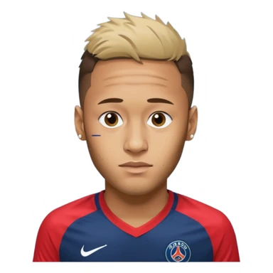 Nry dribbling With a psg Shirt in 2018 sticker