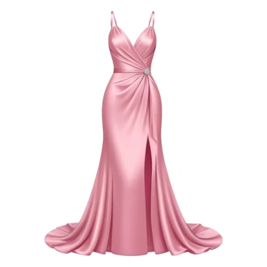 Gown in pink sticker