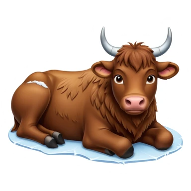 FROZEN CATTLE sticker