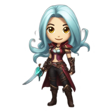Katarina league of legends sticker