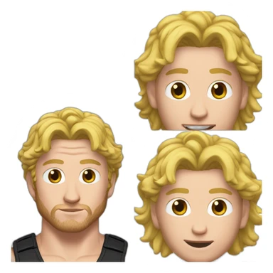 Logan Paul wwe hyperréalisme emoji sticker