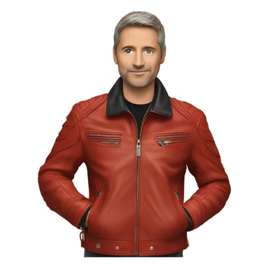 red ducati leather jacket 10 million crawdads sticker