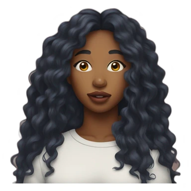 SZA LA CHANTEUSE sticker
