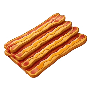 Happy streaky bacon sticker