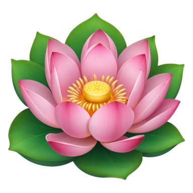 pink lotus circle leaf circle circle sticker