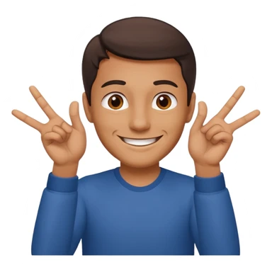 A guy doing the 67 sticker