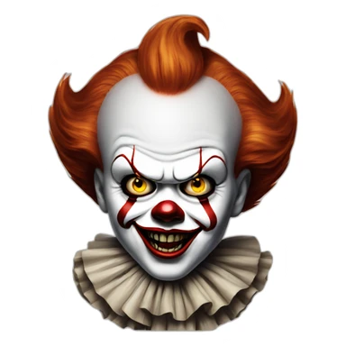 pennywise the clown sticker