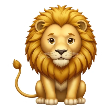 Lion sticker
