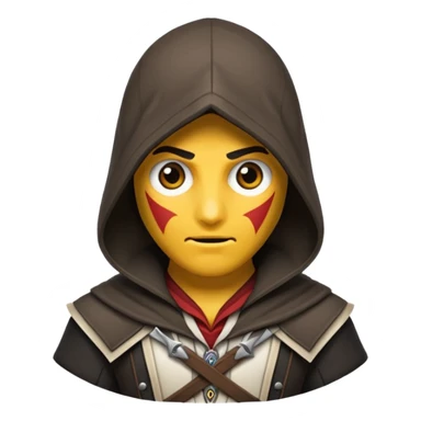 Assassin creed emoji text smaller size emoji text sticker