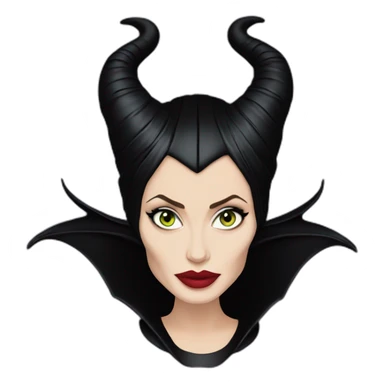 maleficent Angelina jolie sticker