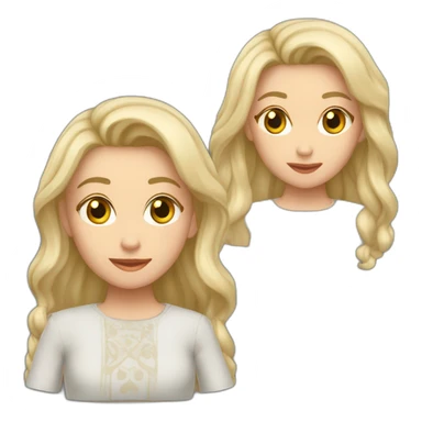 Девушка с темными волосами, плачет sticker