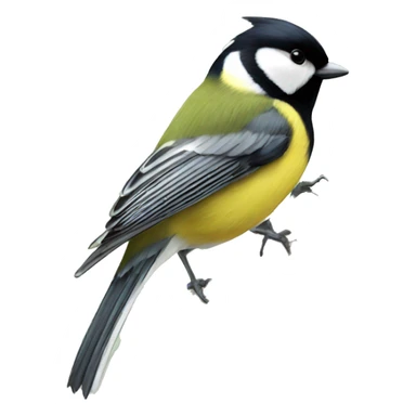 Great Tit Adult sticker