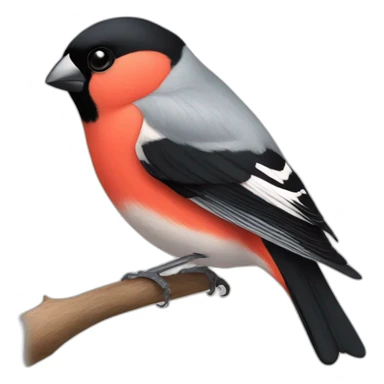 bullfinch sticker