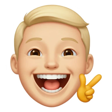 laughing uncontrollably sticker