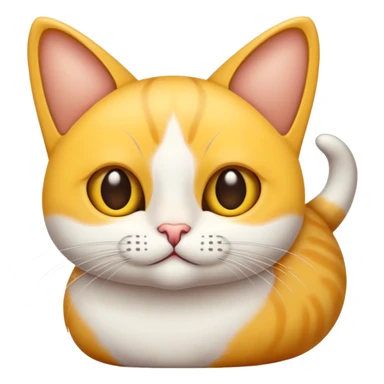 Pannocchia con le orecchie da gatto  sticker