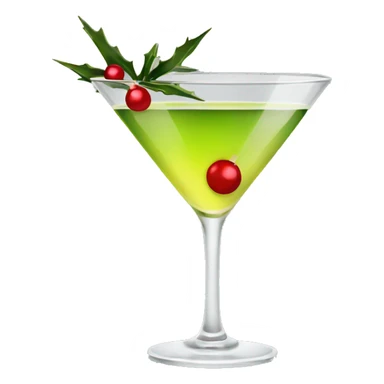 Christmas martini  sticker
