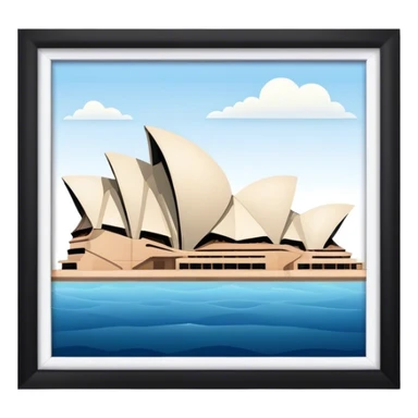 sydney opera house sticker