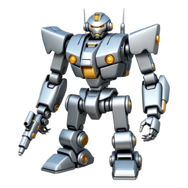 A Japanese mech sticker