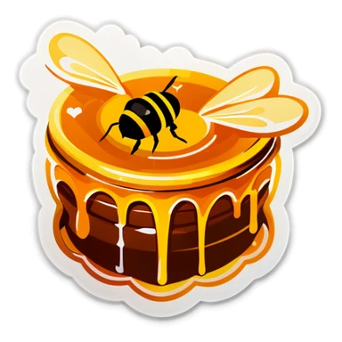 honey love sticker