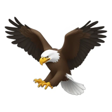 bald-eagle-with-a-mustache sticker