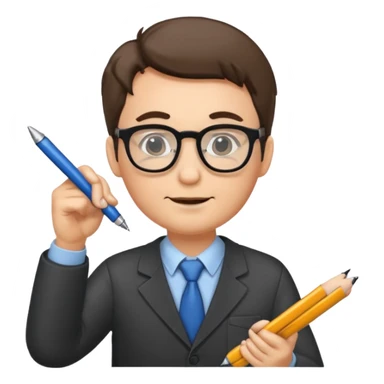 Sticker “men teacher planning day” sticker