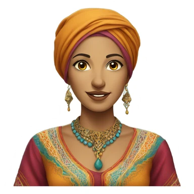 Beautiful maroccan sticker