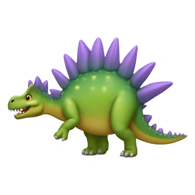 Stegosaurus sticker