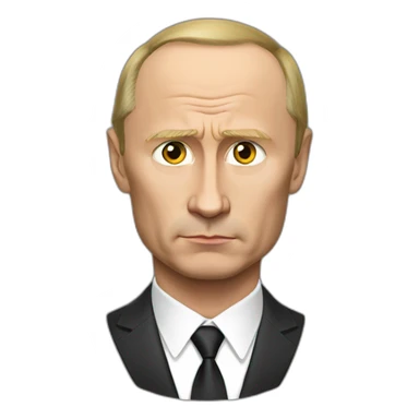 Putin serious sticker