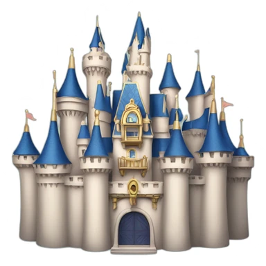 Disney world castld sticker