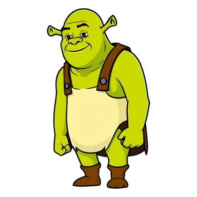 shrek sticker