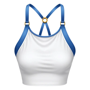 a white halter top sticker