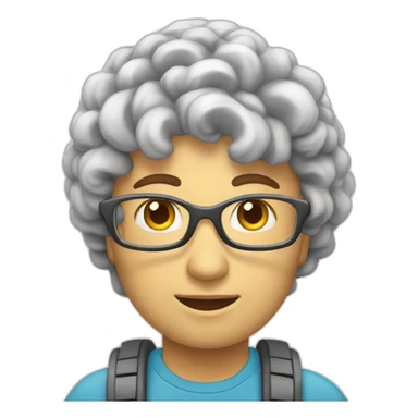 tecnología cerebral sticker