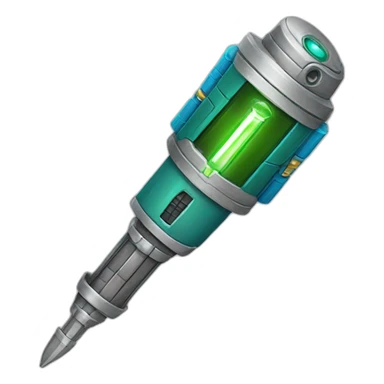 Sonic screwdriver sticker