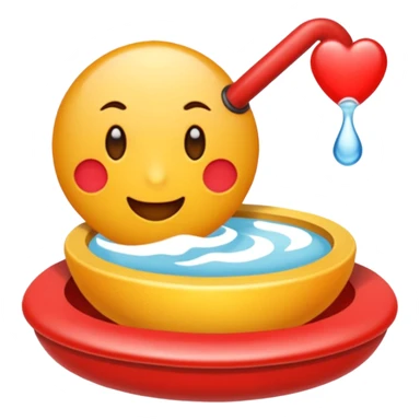 propletená lidská srdce tvořící jedno velké srdce sticker