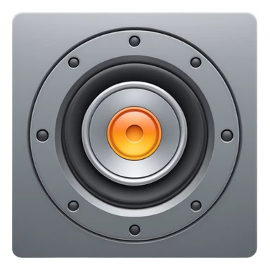 mac os icon speaker volume bar sticker