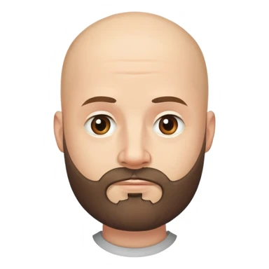 Bald guy with beard saying i understand that sticker