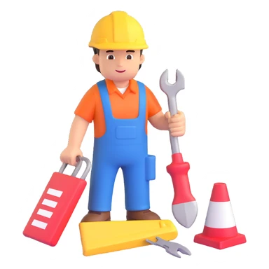 emergency repair  sticker