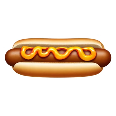 hot dog on fire sticker