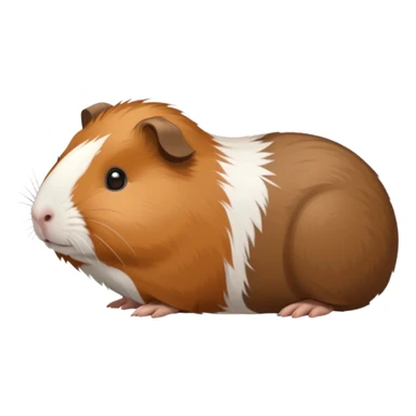 Realistic Guinea Pig side view sticker