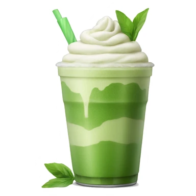 One Iced matcha latte  sticker