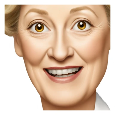 Meryl Streep sticker