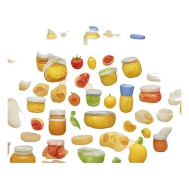 baby food sticker