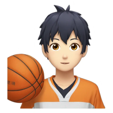Hinata Shoyo dans Haikyu sticker