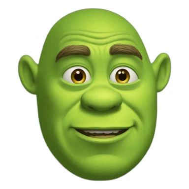 green-shrek sticker