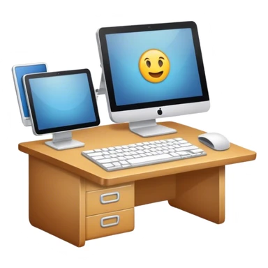 computer of work sticker