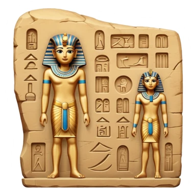 egypt statue sticker